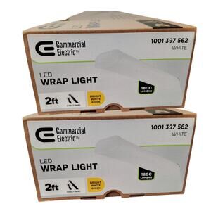 CE 2-Pack 24 in. Integrated LED Wraparound Ceiling Light – 1800 Lumens